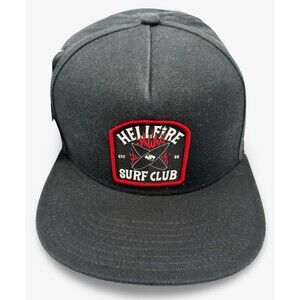 Stranger Things Snapback Hat QuickSilver Unisex Cap OSFM Cotton Netflix NWT